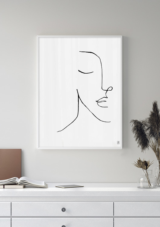 plakaty Plakat - Kobieca forma