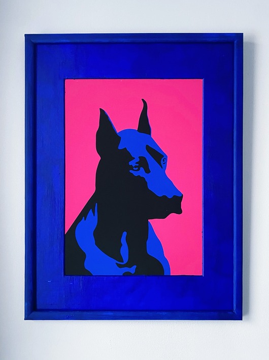 plakaty Plakat "Doberman"