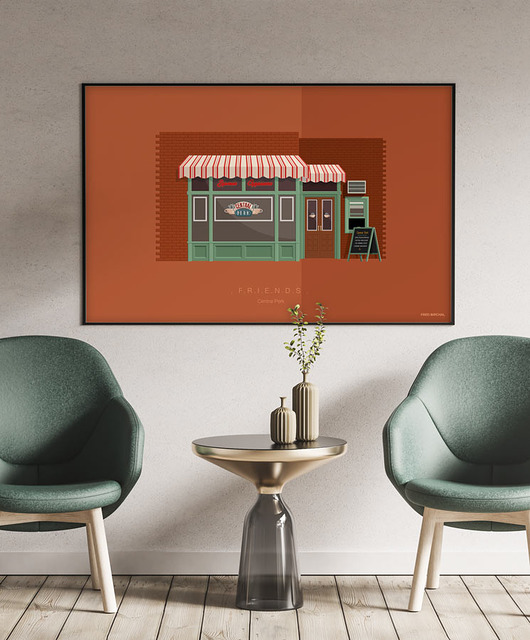 plakaty Plakat Friends - Central Perk