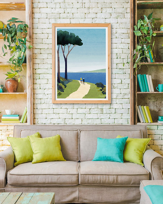 plakaty Plakat Przejażdżka rowerowa