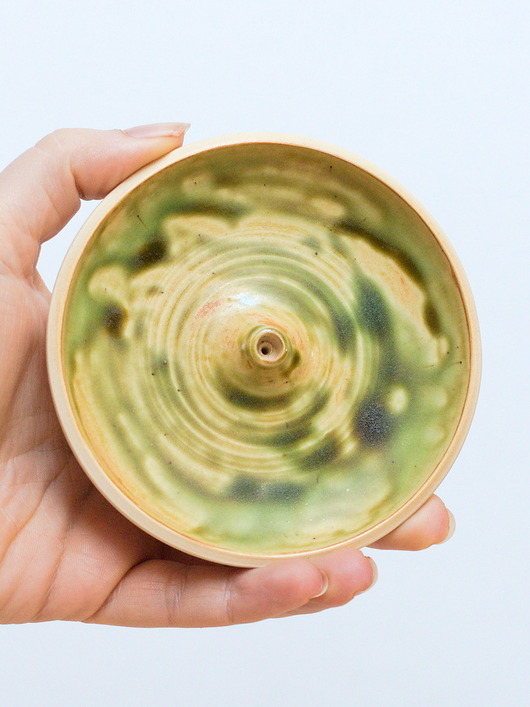 Podstawki pod kadzidełka Podstawka na kadzidło - Pistacja