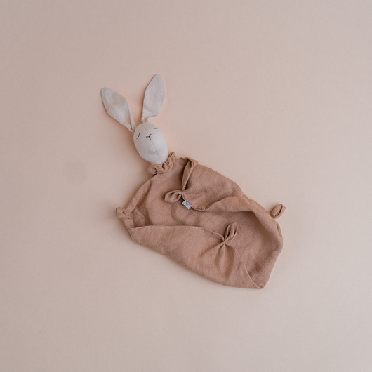 przytulanki dla niemowląt i dzieci Tuliś Lniany Beżowy