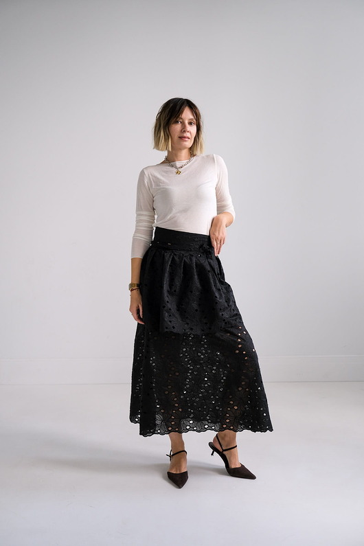 spódnice midi Baskinka oh autumn flow skirt