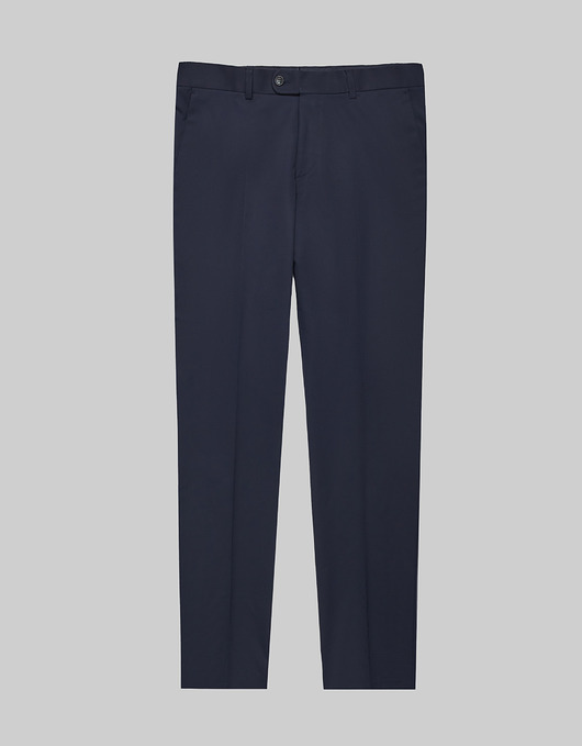 spodnie męskie Spodnie męskie do zestawu galatro granatowy slim fit