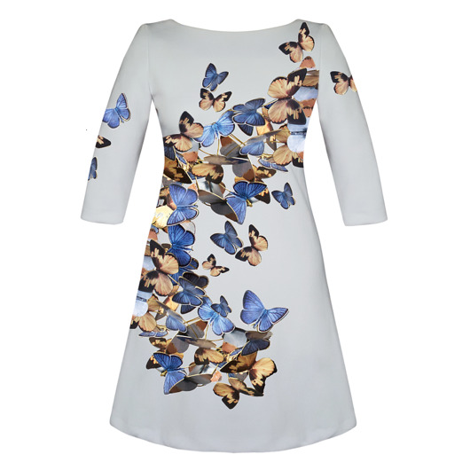 SUKIENKA FLYING BUTTERFLIES - kobiecy wzór MOREMOI