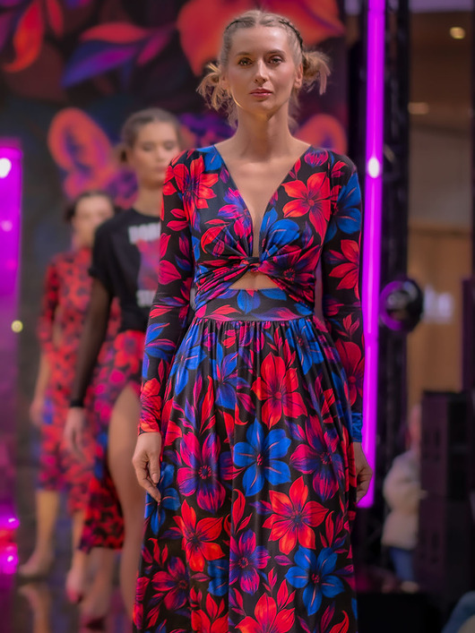 sukienki midi damskie Oceana - wielofunkcyjna sukienka