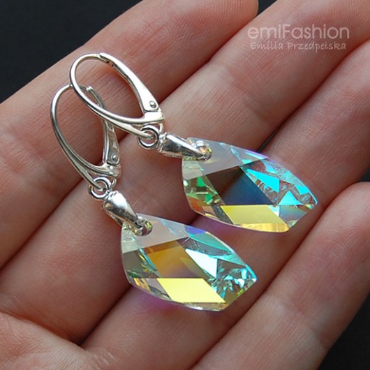 Promocja - Kolczyki Avant-Garde Crystal AB  MAREMI Jewelry