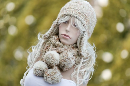 Komplet  &quot; POMPON BEIGE II &quot; HERBE DESIGN