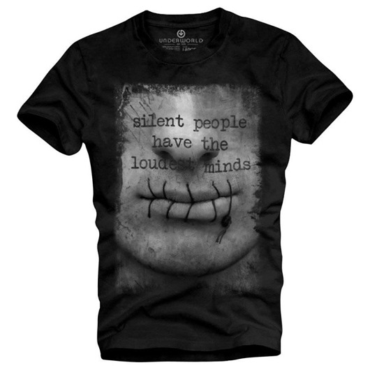 t-shirty męskie T-shirt męski UNDERWORLD Silent people have...