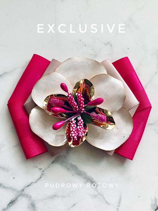 broszki Kolekcja  Exclusive  Brosza z  imponującym kwiatem