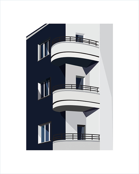 Plakat Balkony KABAK