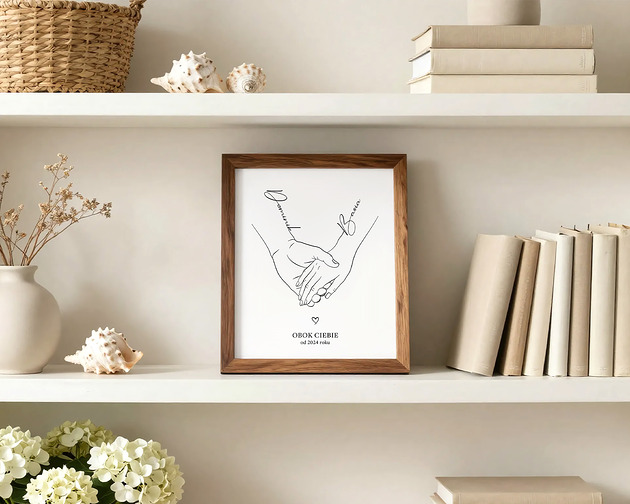 grafiki i ilustracje Plakat personalizowany Zakochani - 003