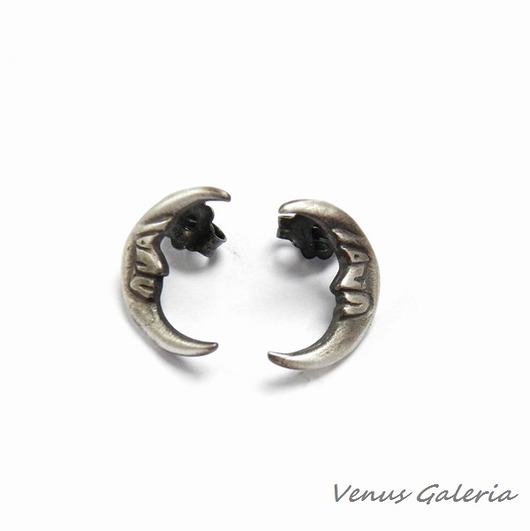 Moon - kolczyki srebrne VENUS GALERIA