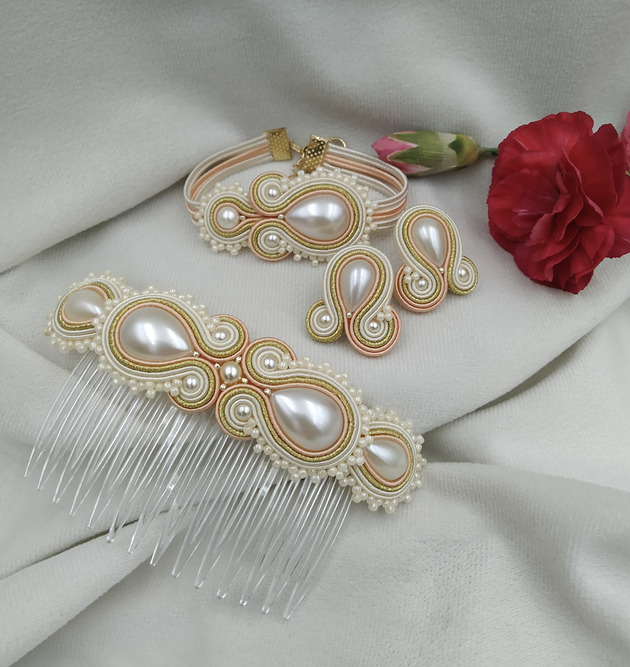 kolczyki soutache Zamówienie personalizowane