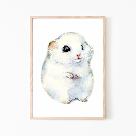 Plakat obrazek leśne zwierzątka nr.9 Dekoracjan