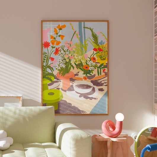 plakaty Plakat "Kwiaty" A3 30x42