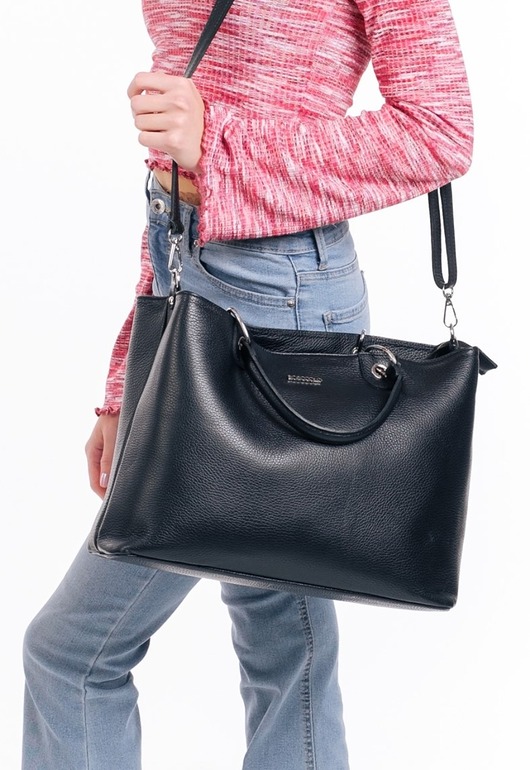 torby na ramię Torba skórzana Shopper (6918)