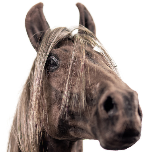 zabawki - inne Realistyczny Hobby Horse ciemny kasztan/balejaż