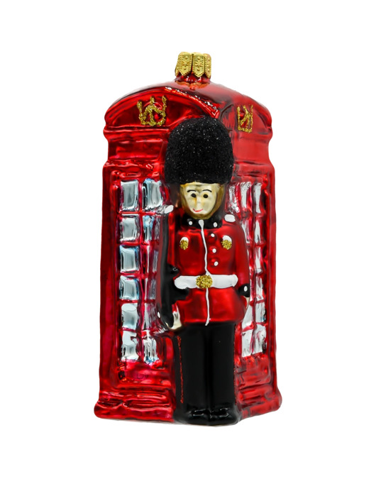 ozdoby choinkowe Bombka choinkowa: Londyński Strażnik z Budką Telefoniczną