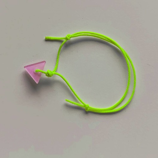 bransoletki na sznurku TRÓJKĄT  bransoletka