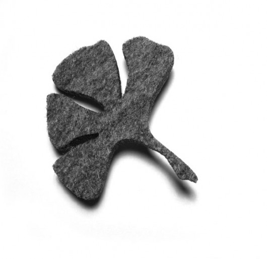 felt leaf... felt label