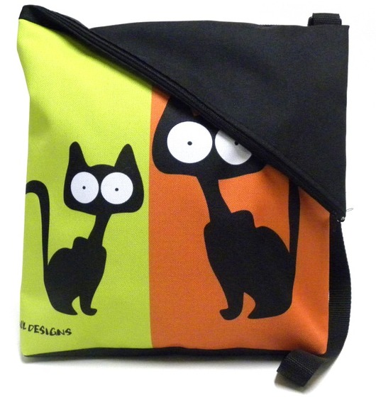 Torba listonoszka z autorskim motywem Gaul Designs