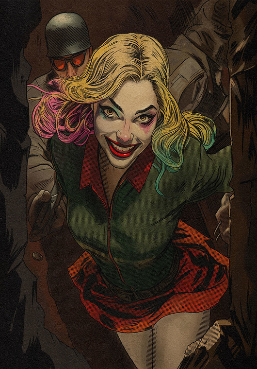 grafiki i ilustracje Plakat  Harley Quinn