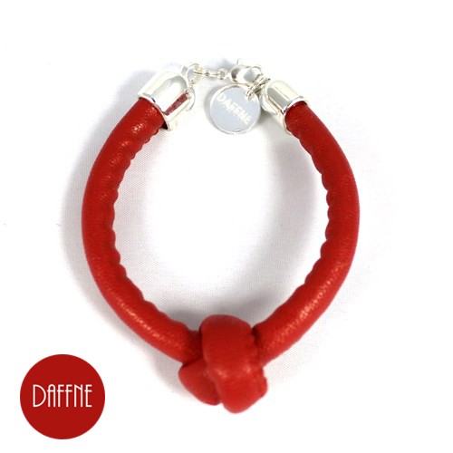 Bransoletka Red Strap Sewn LOVINA PRINTS