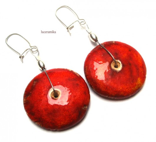 CIRCLES, red luceramika