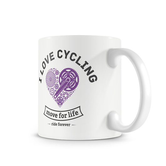 kubki Kubek. I love cycling