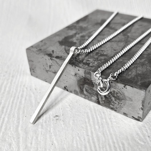 wisiory Wisior srebrny patyczek