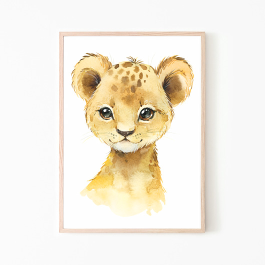 PLAKAT, OBRAZEK Animals nr.21 Dekoracjan