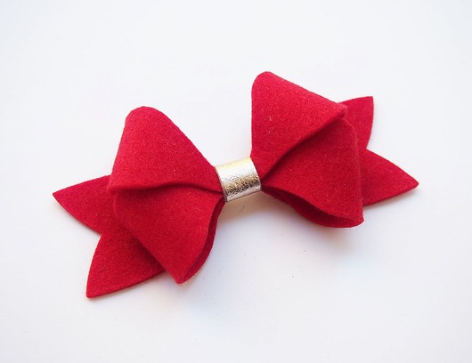 Spinka do włosów kokarda BUTTERFLY BOW MAXI Momilio