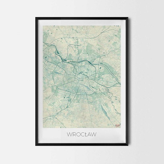 plakaty Plakat Wrocław - CityArtPosters