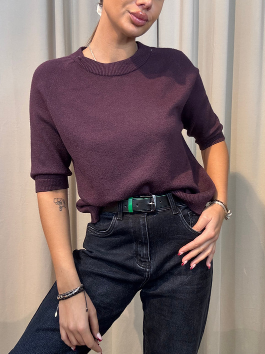 swetry damskie  Wiskozowy sweter Basic Prugna