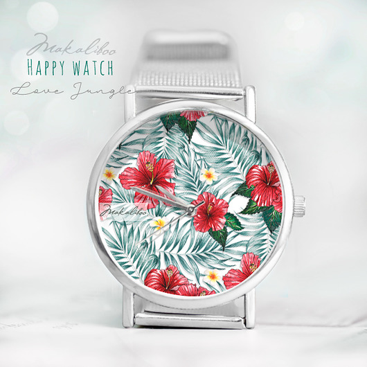 Happy Watch, Love Jungle, Hibiscus+Ball Makaliboo