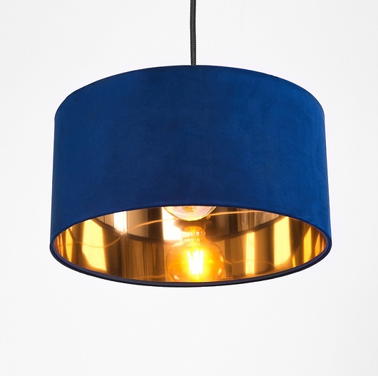 lampy wiszące Granatowa lampa wisząca Florencja