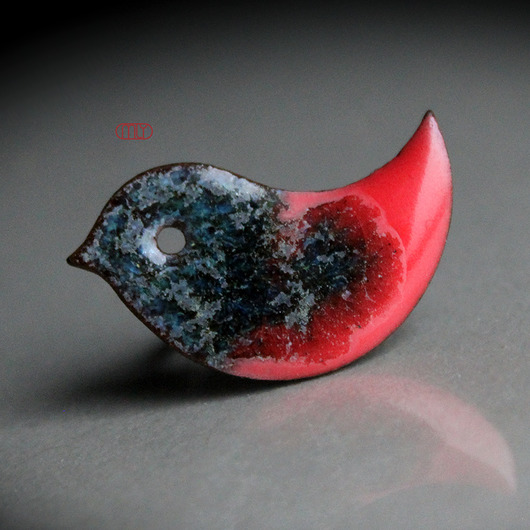 broszki Ptaszek Owocowy