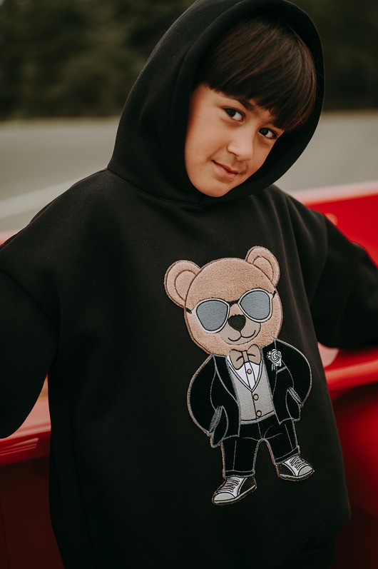 bluzy dla chłopców Bluza oversize Mr. Teddy