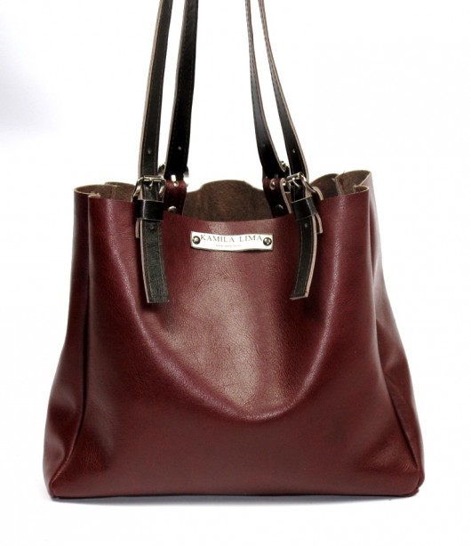 Miss ELLE - real leather bag  KAMILA LIMA bags and more