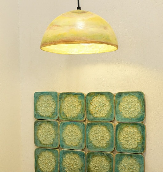 kafle i panele Płytki Kafle ceramiczne Mandala Roślinna