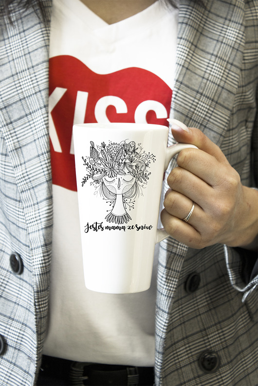 Kubek LatteJesteś mamą ze snów(Dzień Mamy) AllbagAllprints