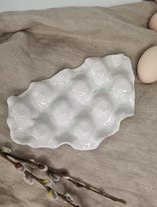 patery i talerze Patera/ talerz na jajka