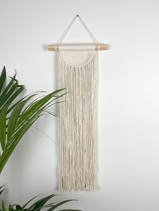 makramy Makrama Słońce w Stylu Boho