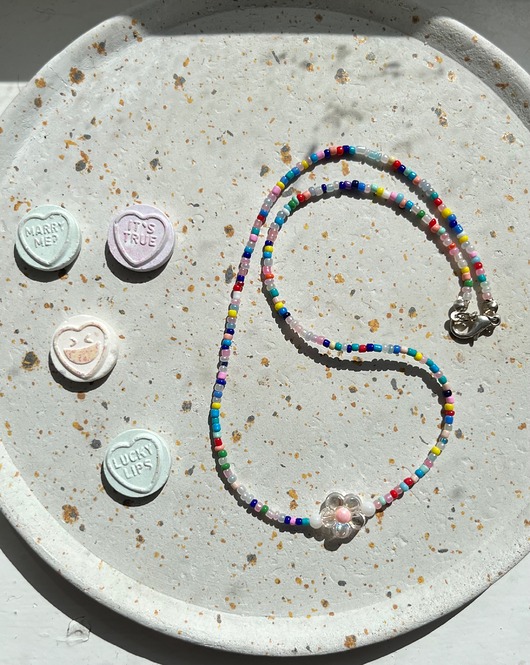 chokery Choker kwiatek