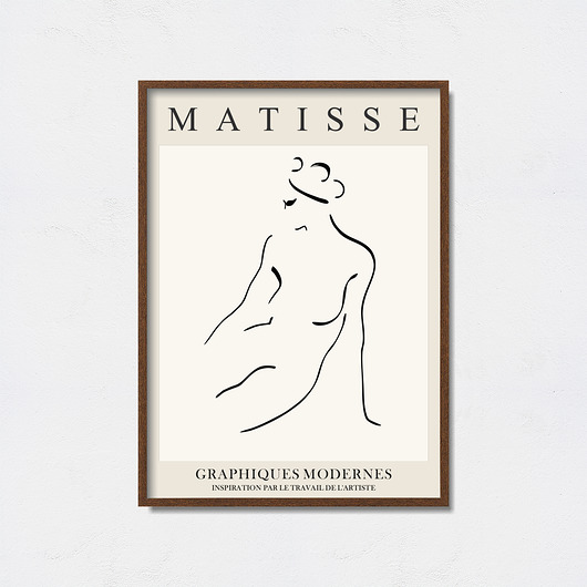 Henri Matisse, inspiracja, plakat wystawowy Pas De LArt