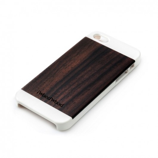 Biały drewniany iphone padauk eko style drewno iWoodWood