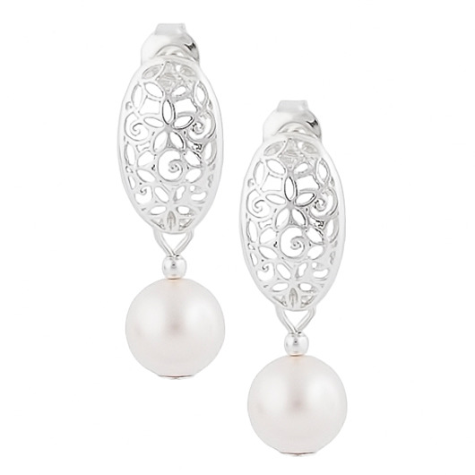  Perła kryształ swarovski z ażurem Laoni