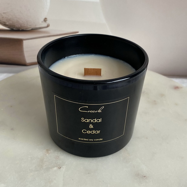 świeczniki i świece Lily of The Valley- 190 gram świeca sojowa (dostępne inne zapachy)