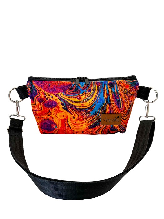 torebki mini Torebka "Lawa" welur